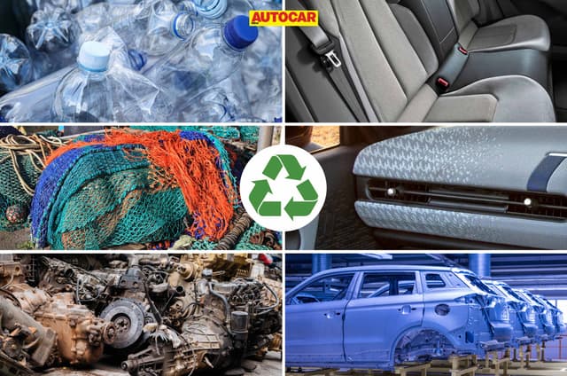 How carmakers are using recycled materials in modern cars