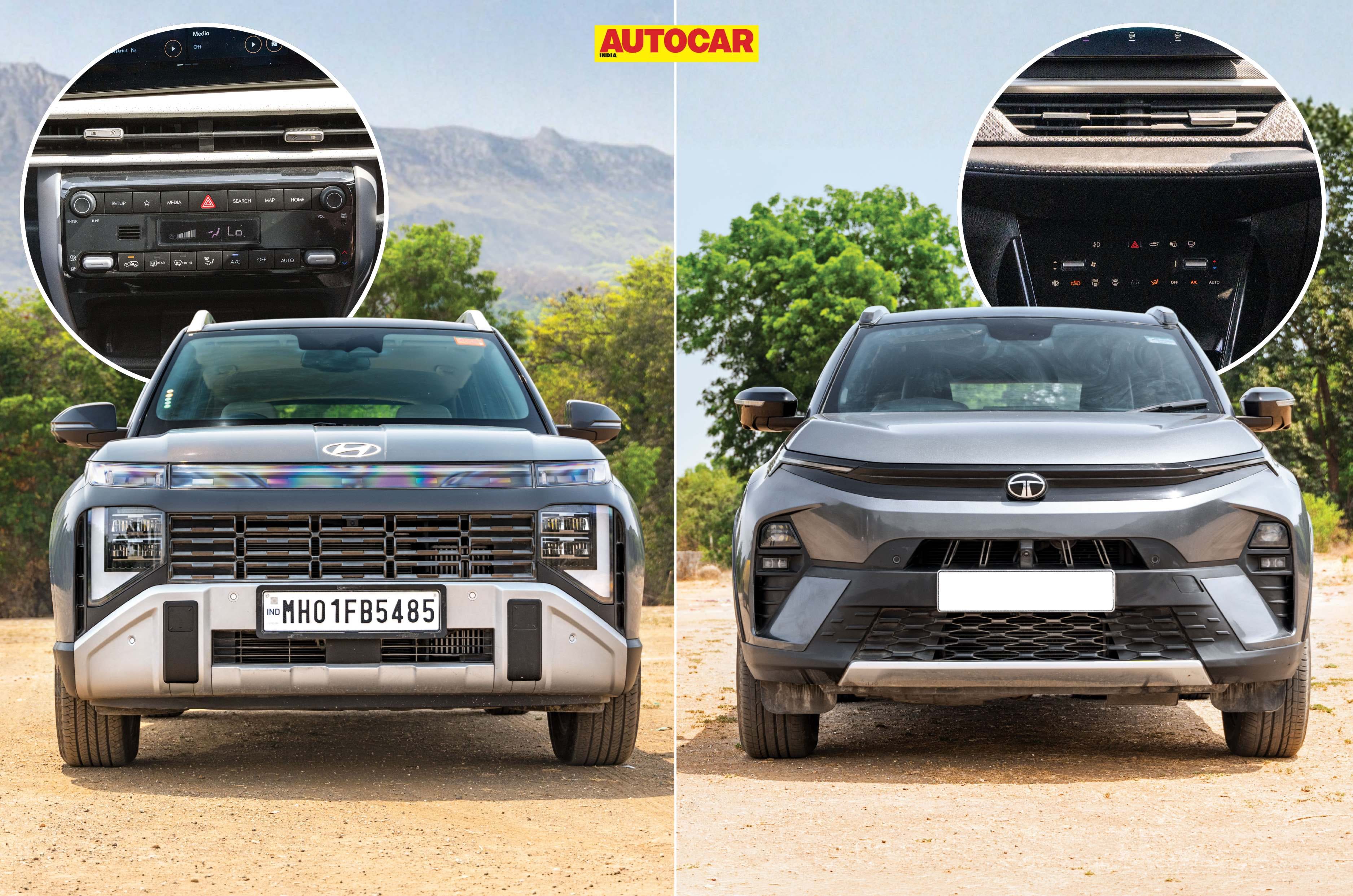 Tata Nexon vs Hyundai Venue AC performance