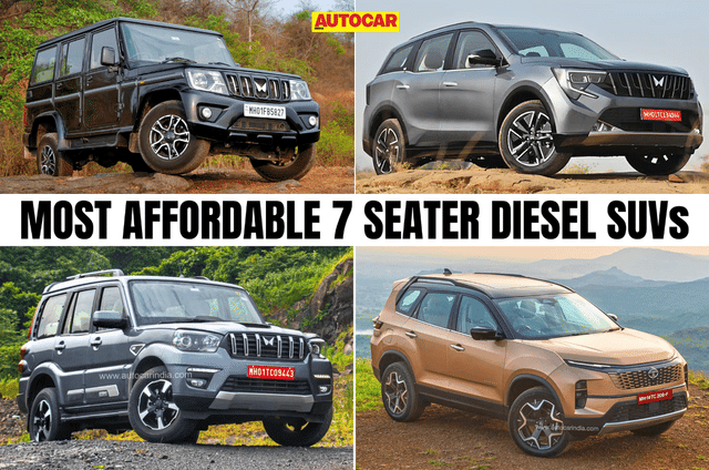 Top 5 most affordable 7 seater diesel SUVs in India