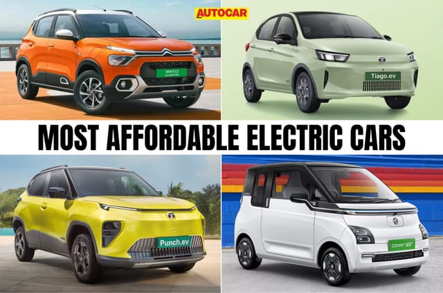 5 most affordable electric cars on sale in India