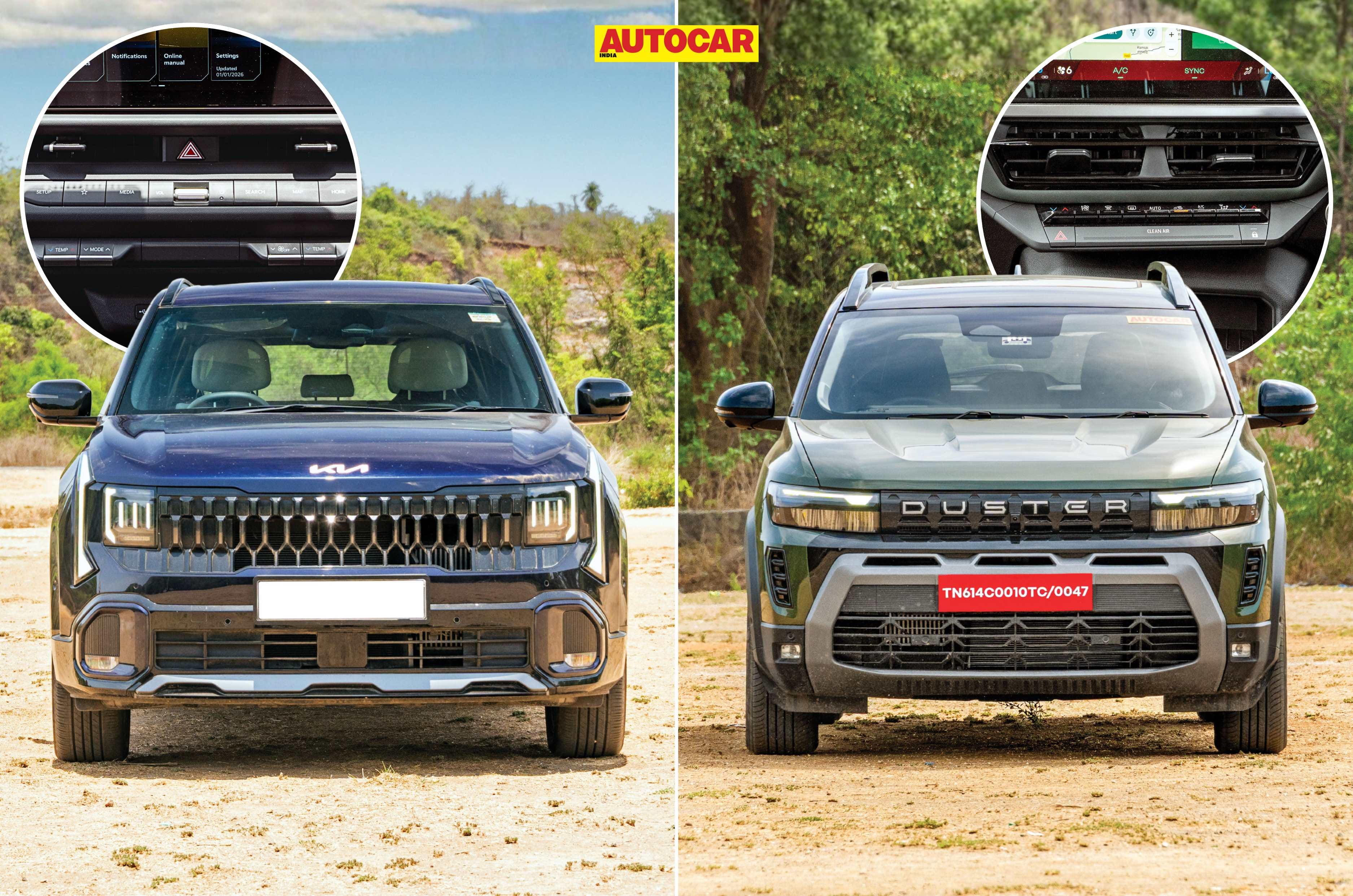 Kia Seltos vs Renault Duster: AC performance compared