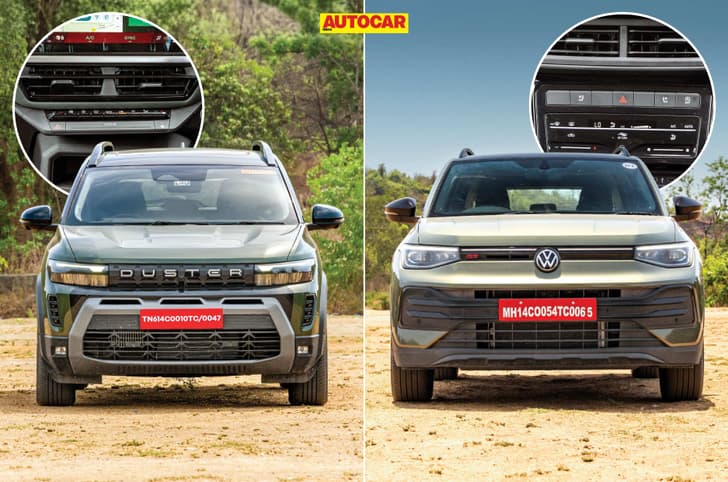 Renault Duster vs VW Taigun AC performance test