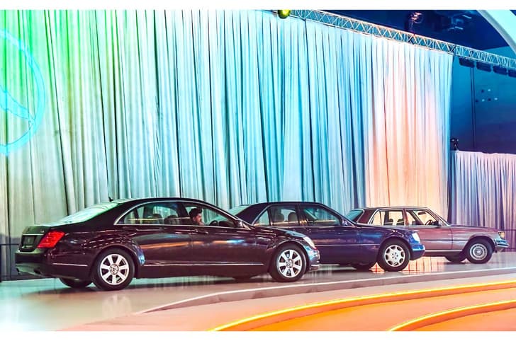 Mercedes S-Class generations in India 