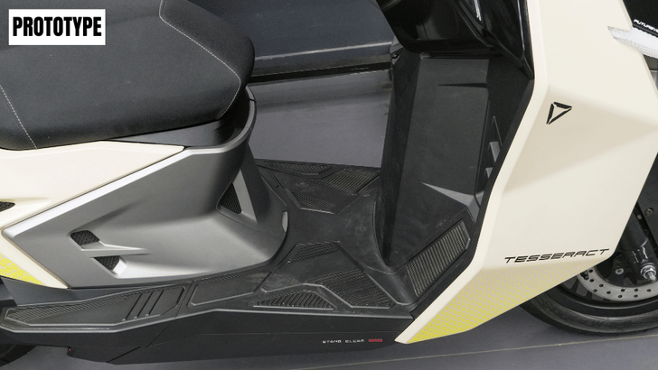 UV Tesseract prototype floorboard