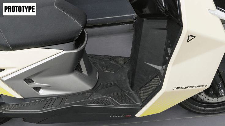 UV Tesseract prototype floorboard