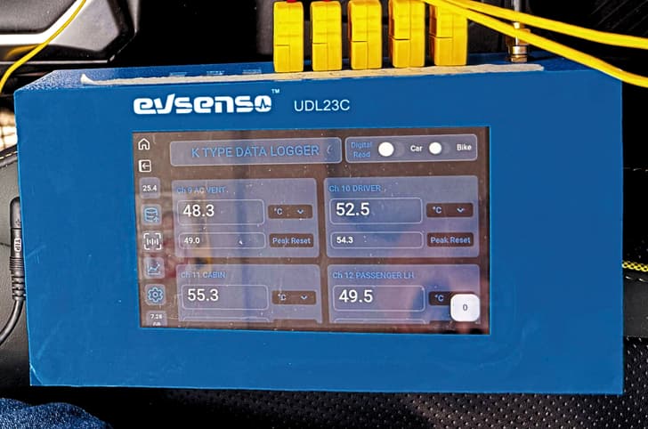 Midsize SUV AC test Midsize SUV AC test