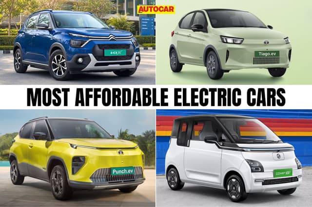 5 most affordable electric cars on sale in India