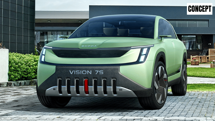 Skoda Vision 7S exterior