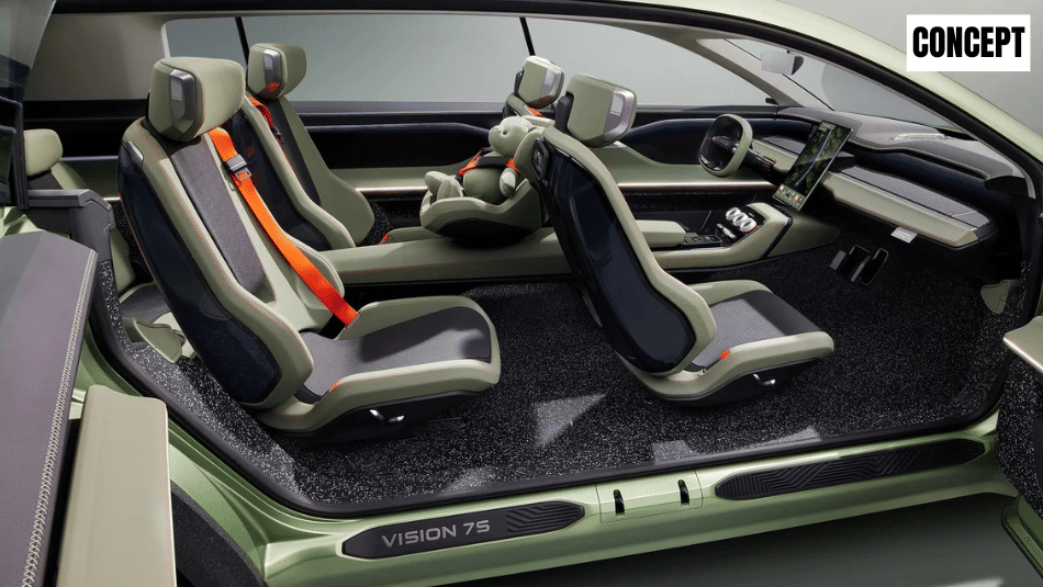 Skoda Vision 7S interior
