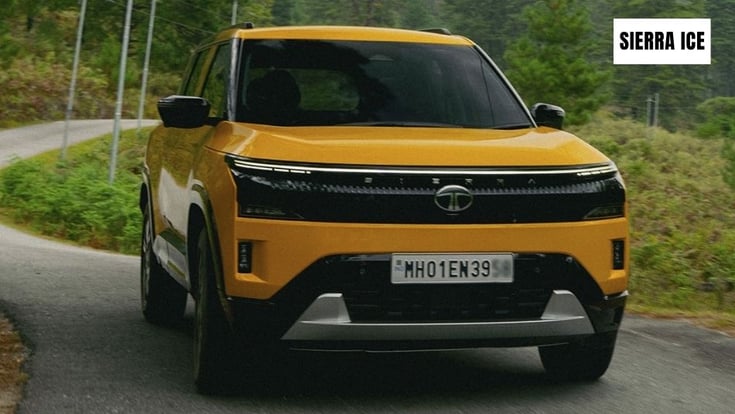 Tata Sierra ICE front quarter