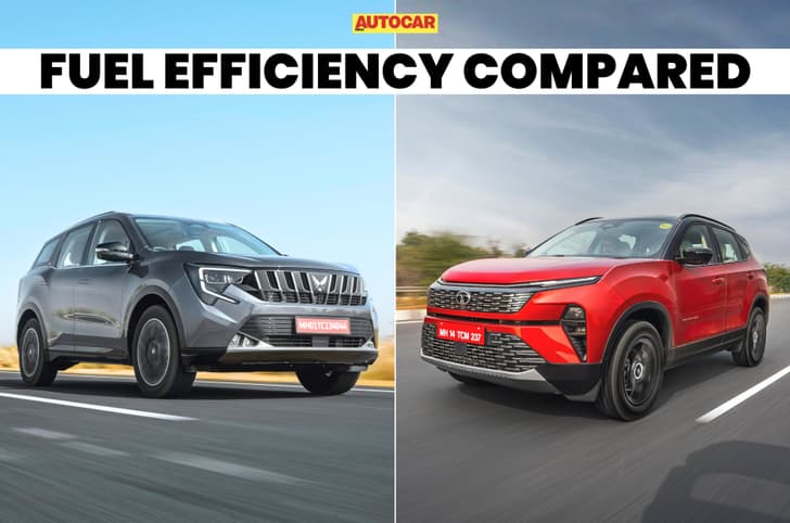 Mahindra XUV 7XO vs Tata Harrier petrol AT real world mileage comparison