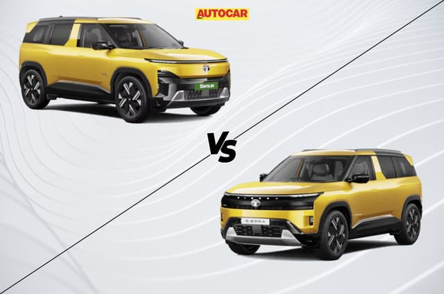 Tata Sierra EV vs ICE: Similarities and differences explained