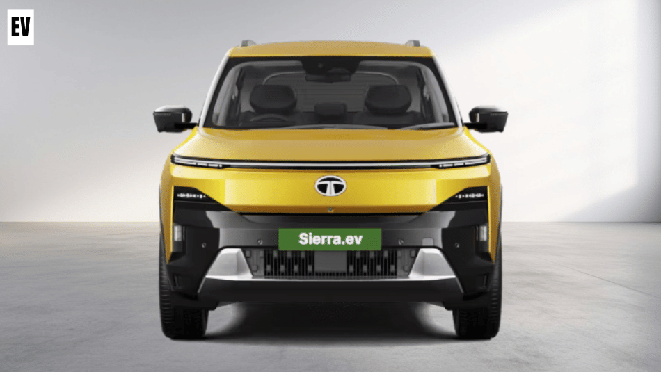 Tata Sierra EV front design