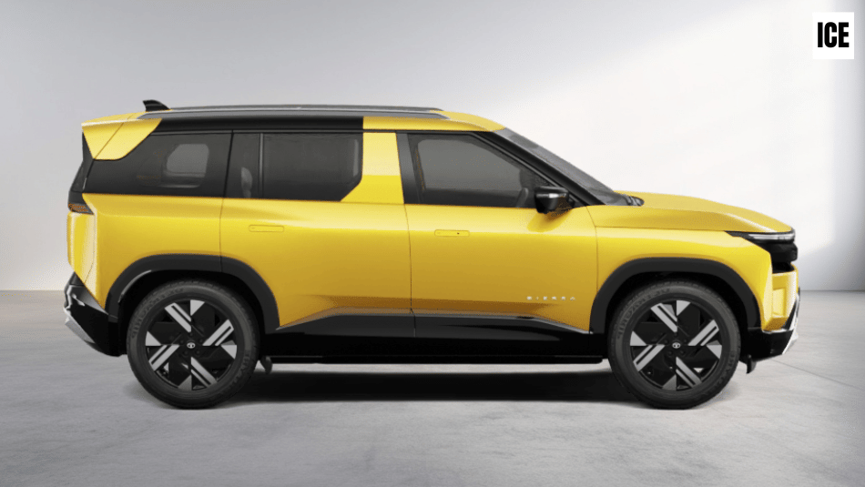 Tata Sierra ICE side profile design