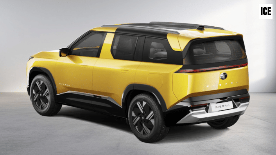 Tata Sierra ICE rear design