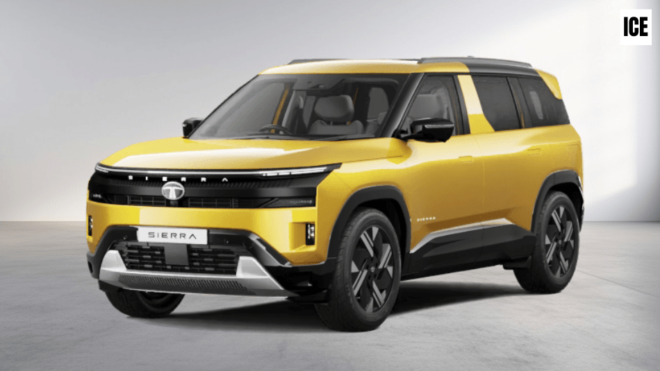 Tata Sierra ICE front quarter design