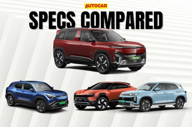 Tata Sierra EV vs rivals: Specifications and price compared