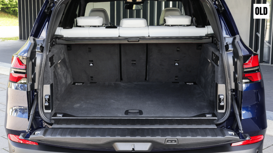 Old BMW X5 boot