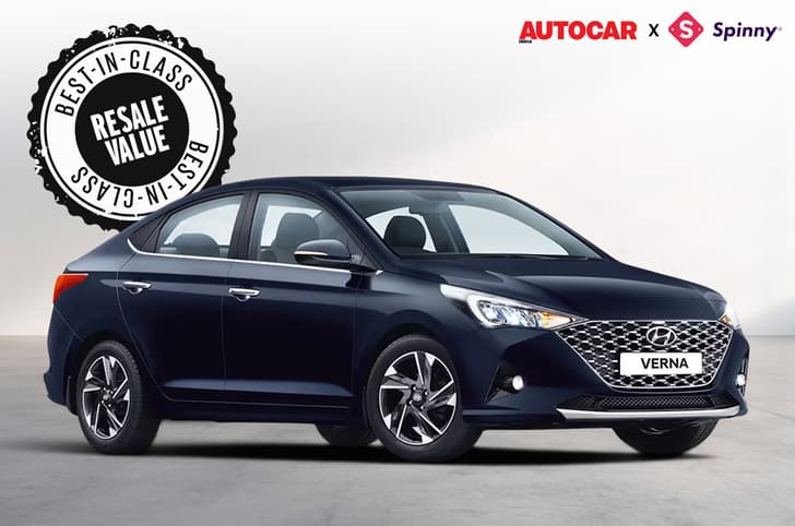 Hyundai Verna resale value 