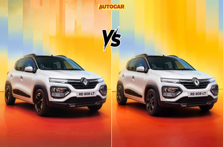 Renault Kwid New vs Old comparison