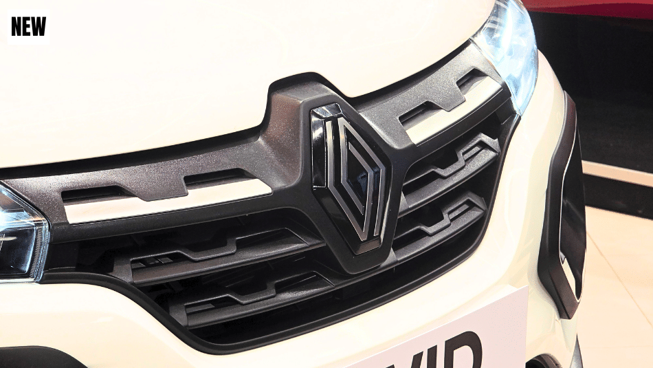 2026 Renault Kwid facelift front grille