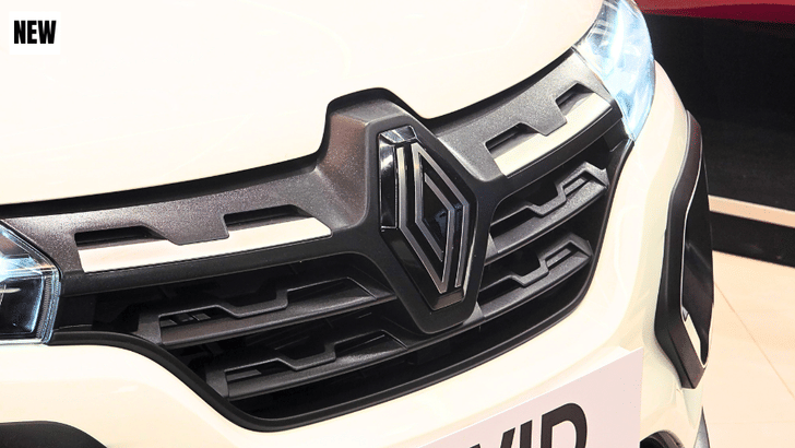 2026 Renault Kwid facelift front grille