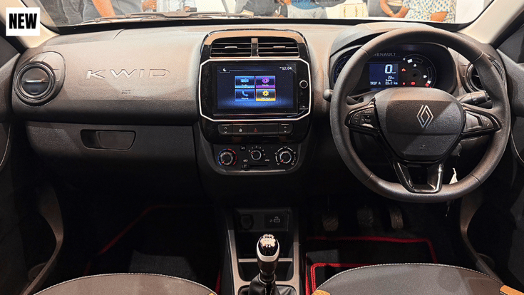 2026 Renault Kwid facelift interior