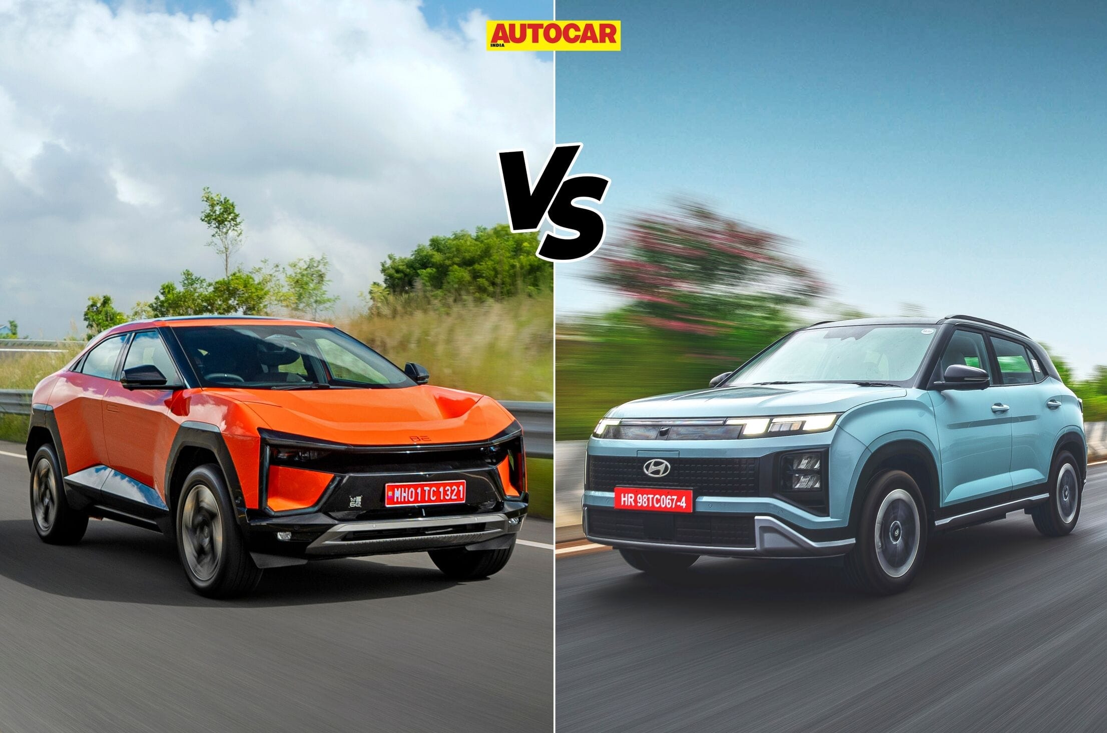 Mahindra BE 6 vs Hyundai Creta Electric