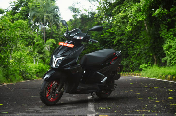 Ntorq 125 front 3/4th static