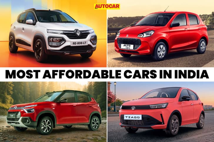 10 most affordable cars in India 10 most affordable cars in India