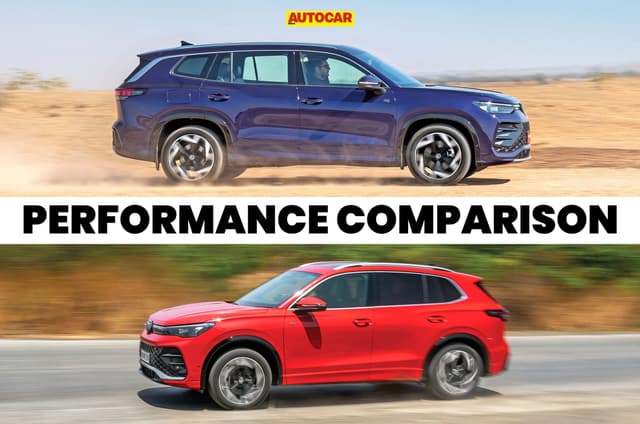 Volkswagen Tayron R Line vs Tiguan R Line performance compared