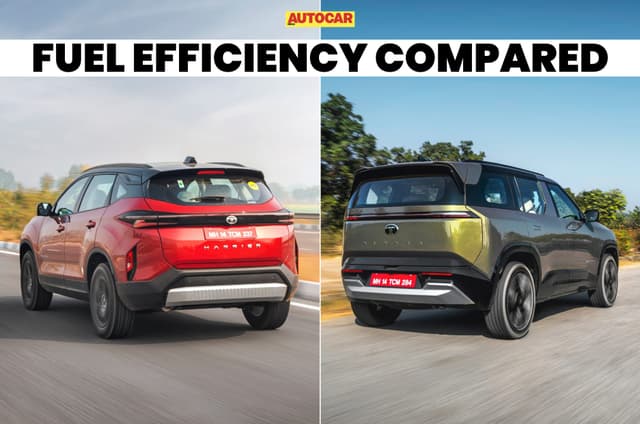 Tata Harrier vs Tata Sierra turbo-petrol AT real-world mileage compared  