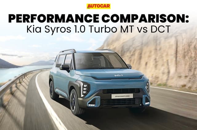Kia Syros 1.0 turbo MT vs DCT: Real world performance compared