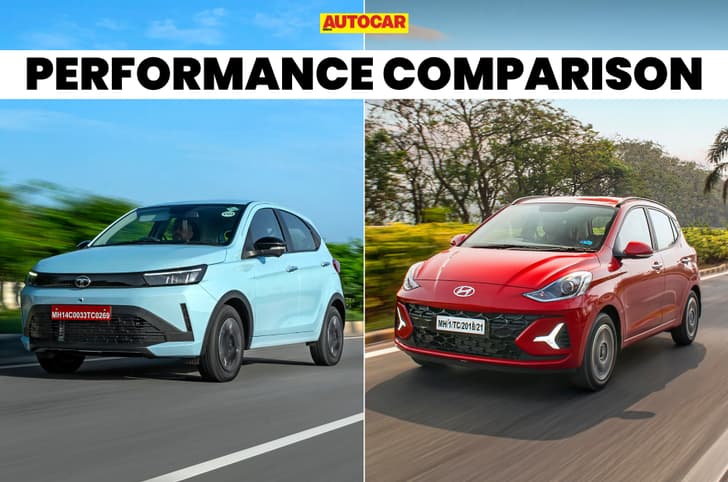 Tata Tiago vs Hyundai Grand i10 Nios performance compared Tata Tiago vs Hyundai Grand i10 Nios performance compared