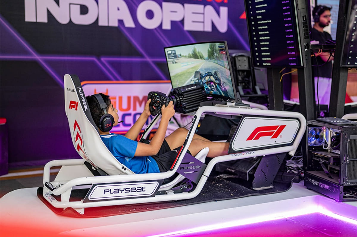 Mumbai Falcons Launch F1 Sim Racing India Open With ₹2 Crore Pot