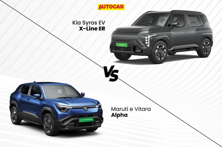 Kia Syros EV vs Maruti e Vitara top trim Kia Syros EV vs Maruti e Vitara top trim