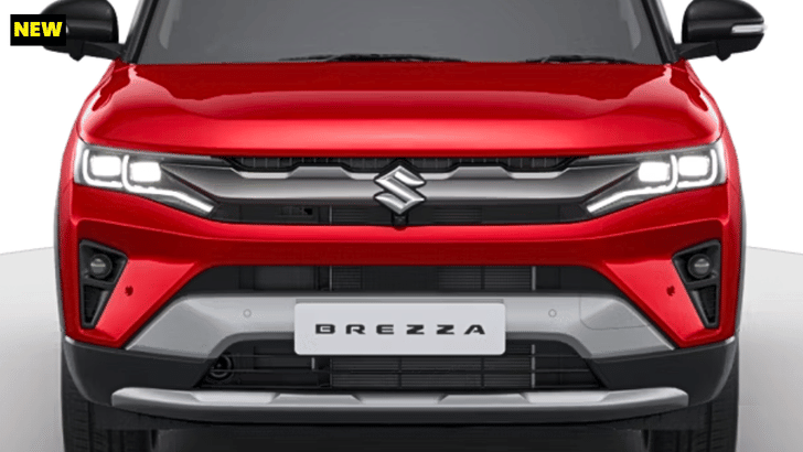 New Maruti Brezza front