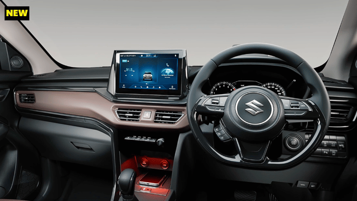 New Maruti Brezza interior design