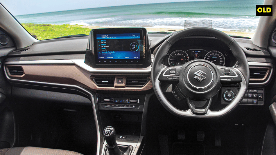 Old Maruti Brezza interior design