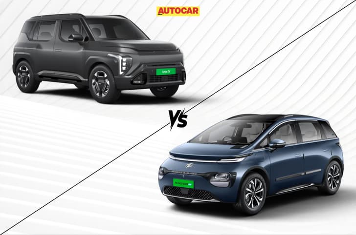 Kia Syros EV vs MG Windsor EV comparison