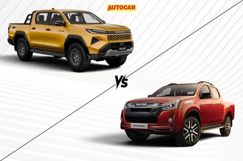 Toyota Hilux vs Isuzu D-Max V-Cross: Specifications, features and price compared