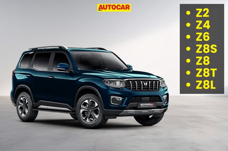 2026 Mahindra Scorpio N facelift variants