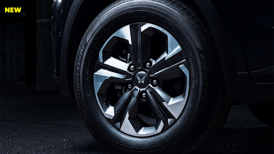 Mahindra Scorpio N facelift alloy wheel