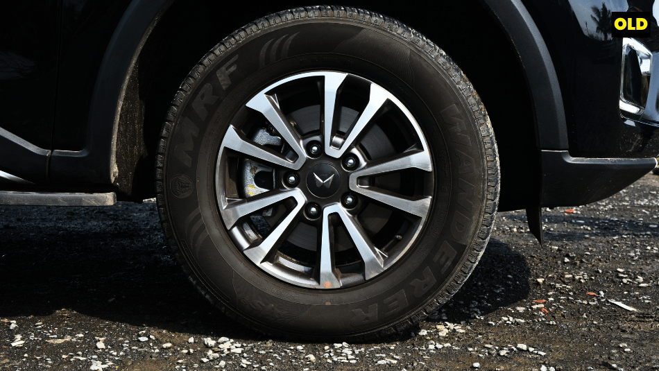 Mahindra Scorpio N pre-facelift alloy wheel