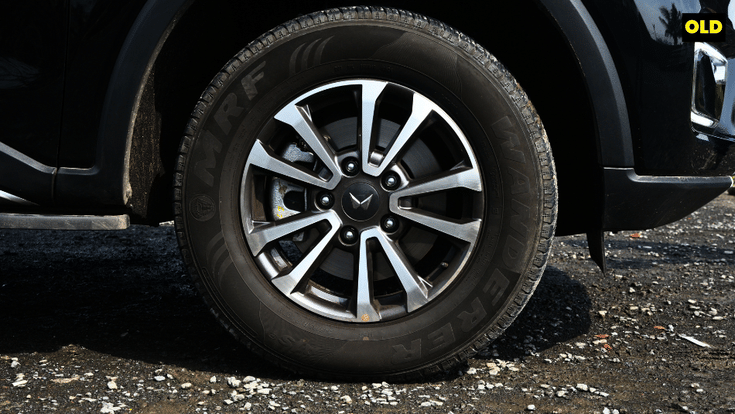 Mahindra Scorpio N pre-facelift alloy wheel
