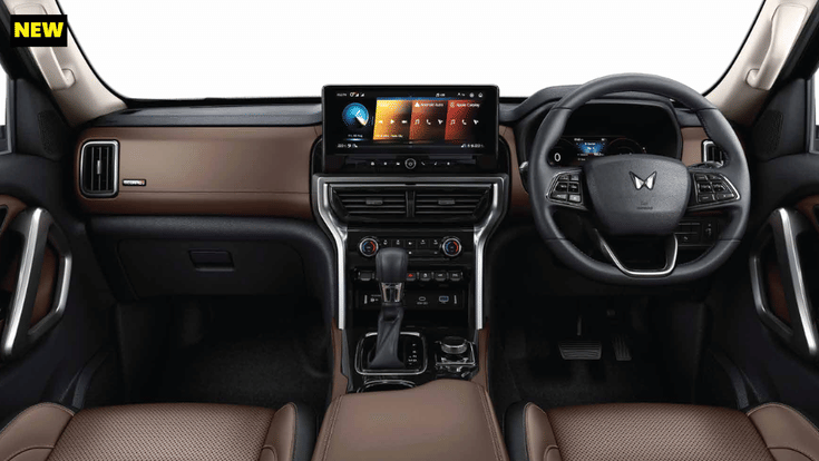 Mahindra Scorpio N facelift interior