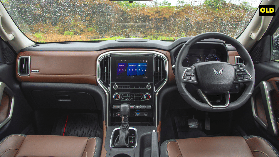 Mahindra Scorpio N pre-facelift interior