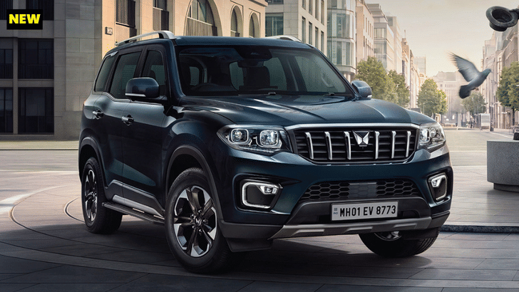Mahindra Scorpio N facelift front quarter static Mahindra Scorpio N facelift front quarter static