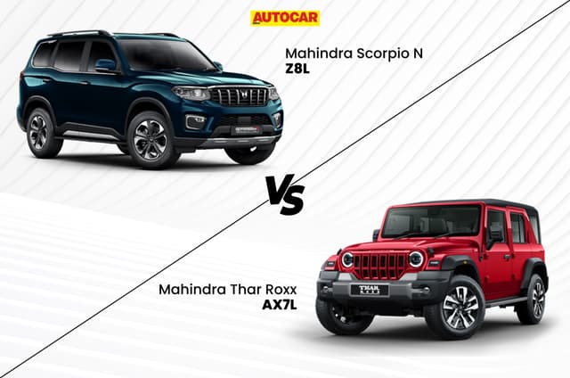 2026 Mahindra Scorpio N vs Thar Roxx: Top variants compared
