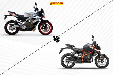 Aprilia Tuono 457 Special Edition vs KTM 390 Duke R: Price and spec comparison